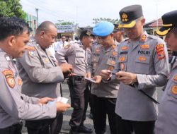 Kapolres Metro Pimpin Pelaksanaan Gaktibplin : Disiplin dan Profesionalisme  adalah Kunci Kepercayaan Publik Terhadap Polri