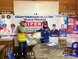 Melalui Program SIPEKA, Damkar Empat Lawang Garda Terdepan Melindungi Warganya Dari Bahaya Kebakaran