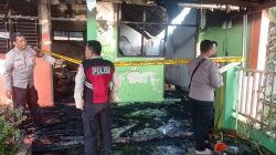 Polsek Metro Barat Amankan Kebakaran di Gedung TK Khodijah