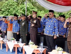 Kapolres Lampung Tengah Ikuti Upacara Sumpah Pemuda ke-97, Kobarkan Semangat Persatuan dan Kebangsaan