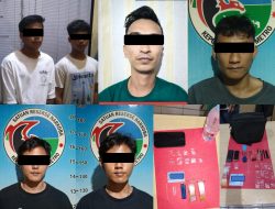 Dalam Sehari, Polres Metro Ungkap Tiga Kasus Narkoba dan Amankan Lima Pelaku
