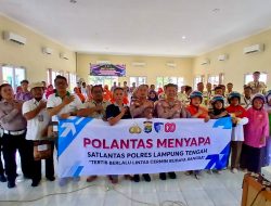 Peduli Keselamatan Masyarakat, Satlantas Polres Lampung Tengah Edukasi Tertib Berlalu Lintas di PT GGF Umas Jaya