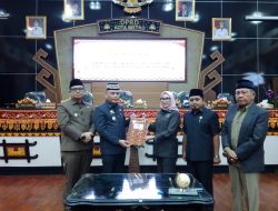 DPRD Kota Metro Gelar Rapat Paripurna Tentang Penandatangan Nota Kesepakatan KUA Dan PPAS