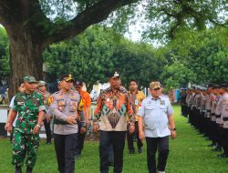 Polres Lampung Tengah Kerahkan 305 Personel Gabungan Amankan Perayaan Nataru