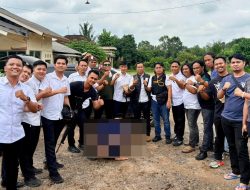 Tim Gabungan Polres Lampung Tengah Tangkap Bandar Narkoba Bersenjata Api