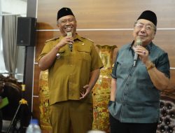 Pelaksana Tugas (Plt) Bupati Lampung Tengah, I. Komang Koheri, S.E., M.Sos.,Menerima Kunjungan Silaturahmi Mantan Bupati Lampung Tengah, Andi Ahmad Sampurna Jaya