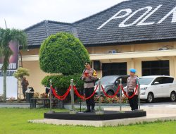 Polres Lampung Timur Gelar Apel Pasukan Operasi Keselamatan Krakatau 2026