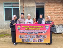 Bhabinkamtibmas Polsek Bangun Rejo Bersama Bidan Desa Hadirkan Layanan Kesehatan Gratis, Wujud Nyata Polri untuk Masyarakat