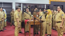 Wali Kota Metro Lantik 17 Pejabat Eselon II