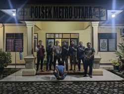 Polsek Metro Utara Amankan Terduga Pelaku Penipuan dan Penggelapan Mobil Fuso
