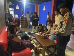 Polsek Pasir Sakti Gelar Razia Tempat Hiburan, Karaoke Sultan Diminta Tutup Selama Ramadhan