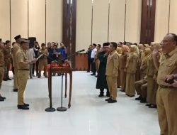 Wali Kota Metro Lantik 100 Pejabat, Langkah Strategis Wujudkan Pemerintahan Good Governance