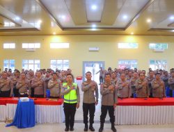 Polres Lampung Tengah Gelar Lat Pra Ops dan Tactical Floor Game, Siap Amankan Mudik Lebaran 2026