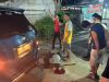 Kota Metro Geger ! Diduga Oknum Bank Plecit Tembak Kepala Pedagang Ayam Geprek