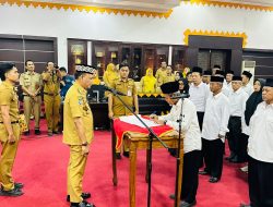 Pengukuhan Forum Kota Sehat, Wali Kota Metro Targetkan Raih Swasti Saba Wistara 2027
