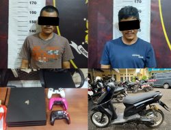 Dua Pelaku Curat di Metro Selatan Ditangkap, Polisi Amankan Motor dan PS4 Hasil Kejahatan