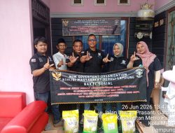 Wujud Kepedulian Sosial, NGO KMPL Korda Kota Metro Gelar Jum’at Berkah: Berbagi Sembako dan Santuni Anak Yatim