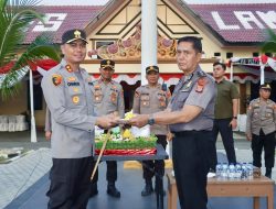 74 Personel Polres Lampung Tengah Naik Pangkat, Kapolres : Jadikan Amanah untuk Meningkatkan Pengabdian