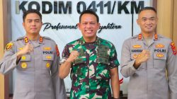 Kapolres Lampung Tengah Perkuat Sinergitas, Kunjungi Kejari dan Kodim 0411/KM