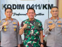 Kapolres Lampung Tengah Perkuat Sinergitas, Kunjungi Kejari dan Kodim 0411/KM