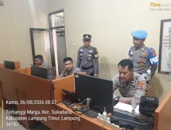 Propam Polres Lampung Timur Awasi Pelayanan Publik, Pastikan Masyarakat Terlayani Secara Profesional