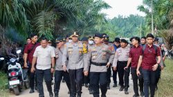 Polisi Perkuat Pengamanan Pasca Perusakan dan Pembakaran PT BSA, Kapolres Lampung Tengah Imbau Massa Tetap Tenang