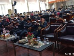 Wali Kota dan Wakil Wali Kota Metro Hadiri Rapat Paripurna DPRD, Simak Pidato Kenegaraan Presiden Prabowo Subianto