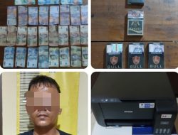Polsek Labuhan Maringgai Ungkap Dugaan Peredaran Uang Palsu