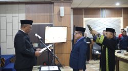 I Komang Koheri Lantik Sulpakar sebagai Pj Sekda Lampung Tengah, Ini Pesan Pentingnya