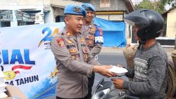 Sambut Hari Jadi Propam Polri ke-24, Si Propam Polres Lampung Tengah Gelar Aksi Sosial