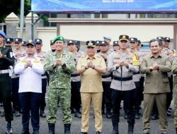 Wali Kota Metro Hadiri Apel Gelar Pasukan Operasi Patuh Krakatau 2026, Sinergikan Dukungan untuk Keselamatan Berlalu Lintas