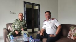 Jalin Silaturahmi dengan Subdenpom, Lapas Gunung Sugih Perkuat Kesiapsiagaan Pengamanan